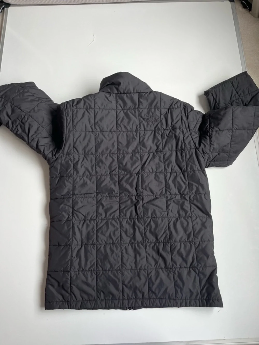 The North Face Black Quilted Puffer Jacket - Youth